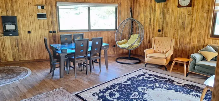 آپارتمان دوخوابه جنگلی چوبی رادمهر