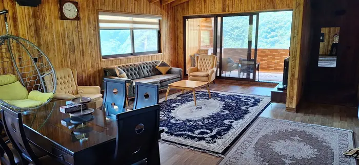 آپارتمان دوخوابه جنگلی چوبی رادمهر