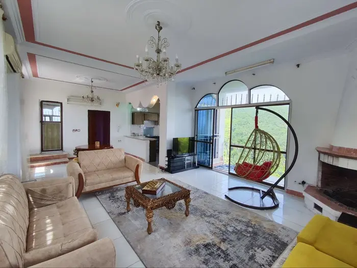 ویلا یک خوابه استخردار آبگرم اربکله - پذیرایی 