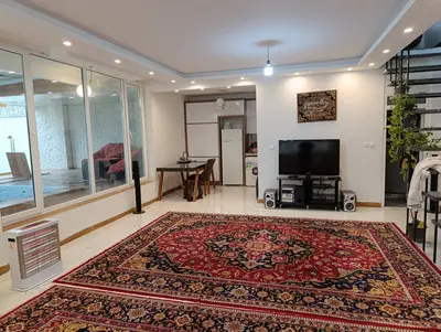 ویلا دوخوابه استخردار آبگرم باغ بیشه