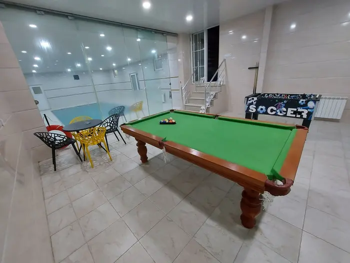 ویلا سه خوابه ساحلی استخردار آبگرم سام