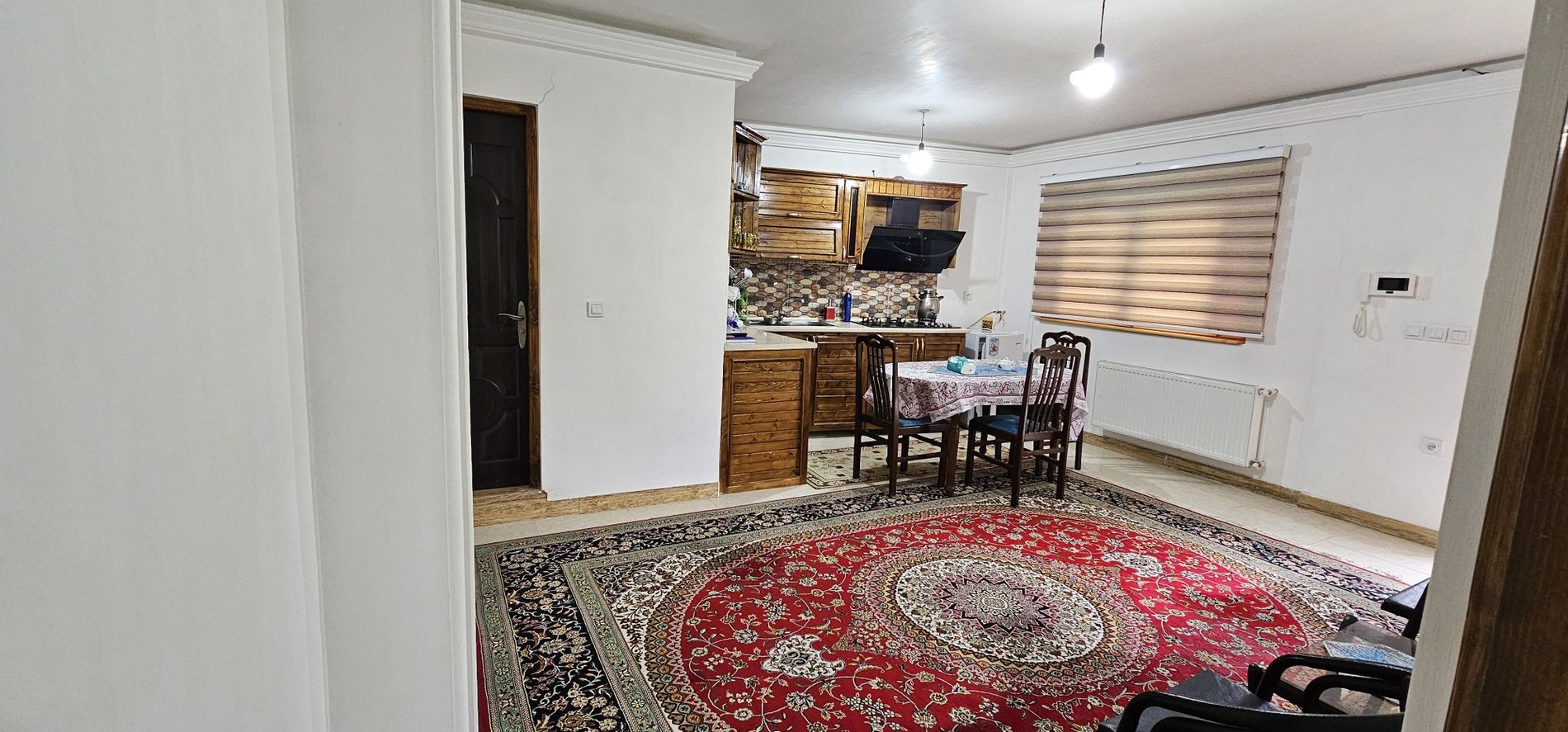 سوئیت یک خوابه رویای سبز - نمای کلی اشپز خانه