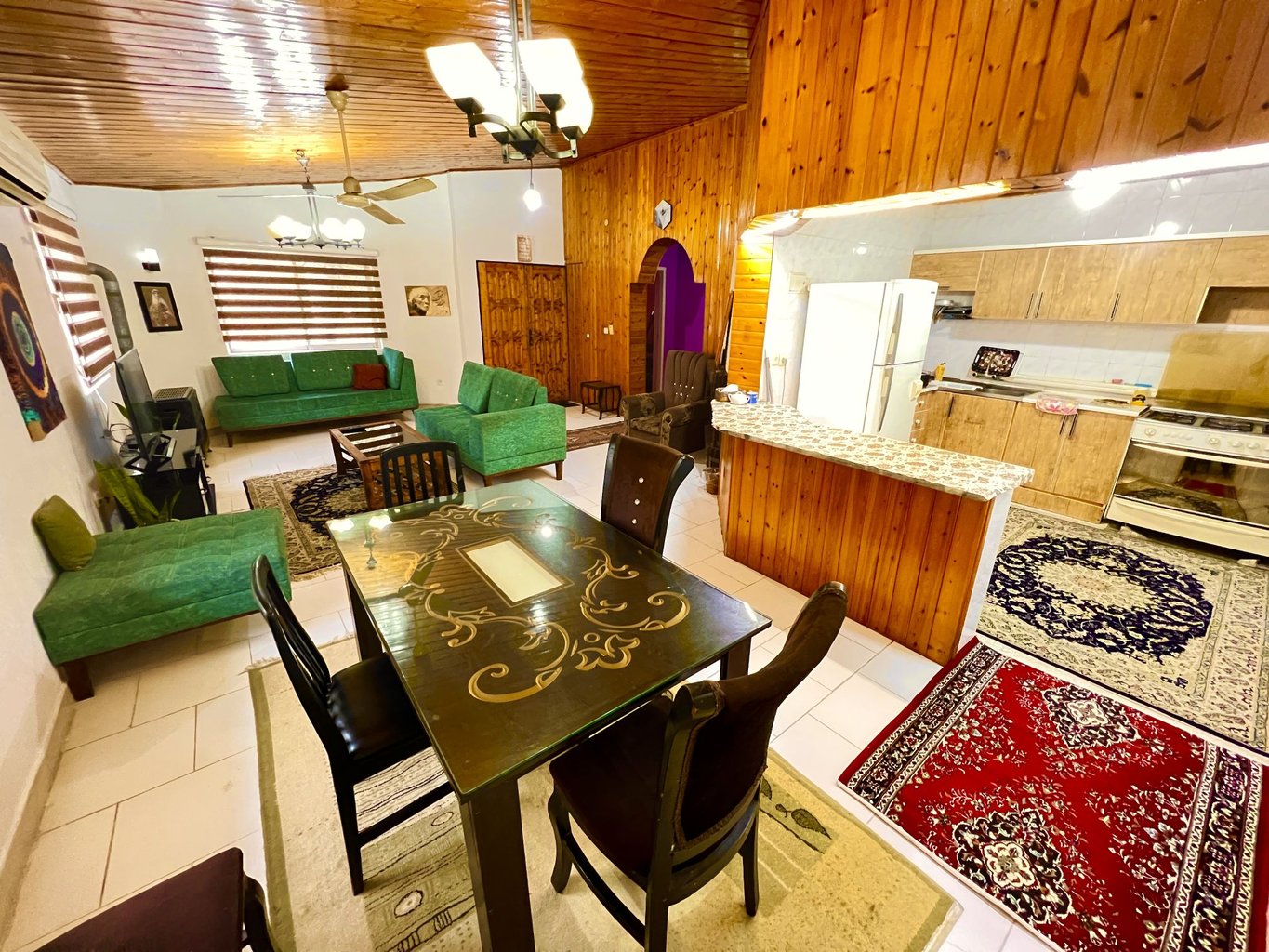 ویلا دوخوابه ساحلی شهرک گل پامچال