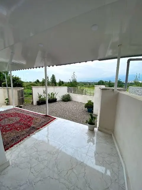 دوخوابه سمام - ایوان و حیاط پشتی