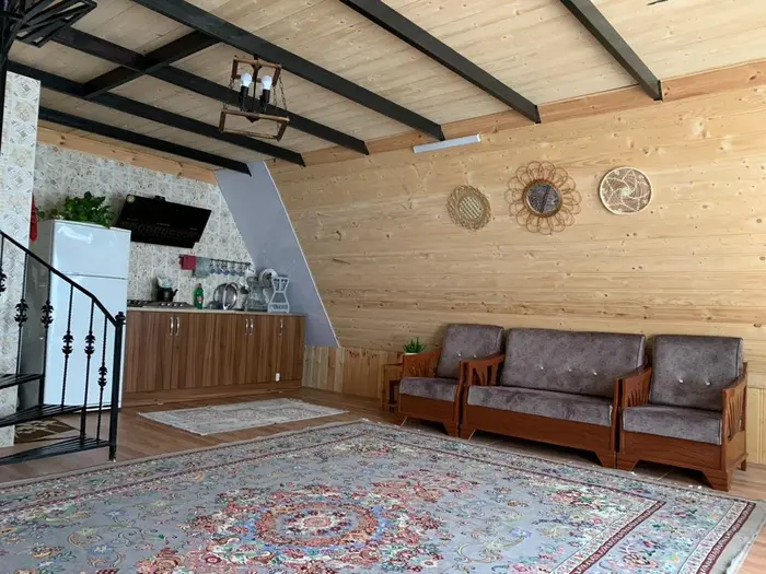 کلبه یک خوابه سوئیسی زیباران