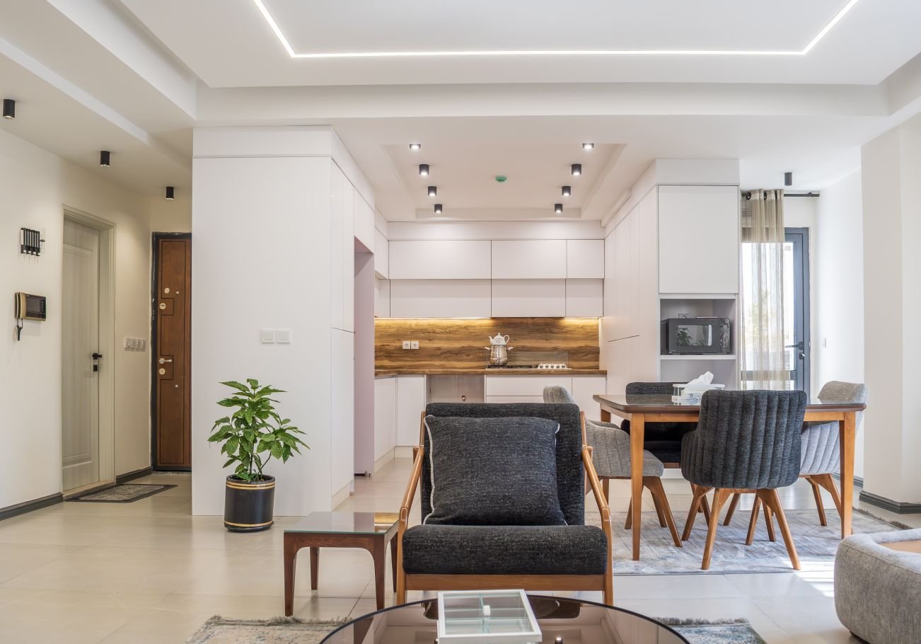 آپارتمان دوخوابه دانژه معالی آباد 1