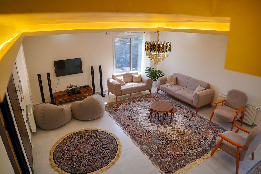 کلبه سه خوابه دوبلکس جنگلی چوبی نیلاش