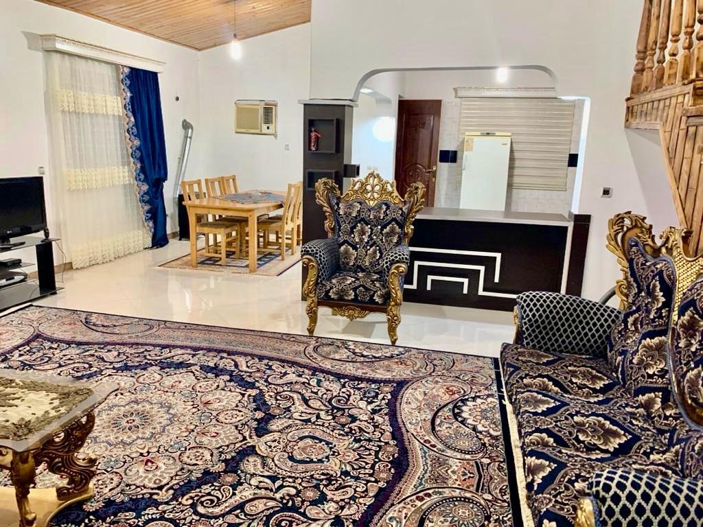 ویلا دوخوابه دوبلکس استخردار آبگرم گل‌مریم