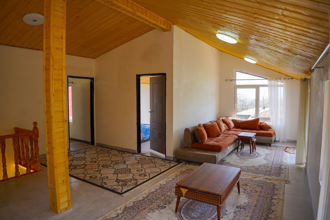 کلبه سه خوابه دوبلکس جنگلی چوبی نیلاش