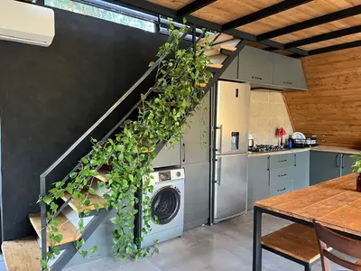 کلبه دوخوابه سوئیسی جکوزی دار چاله سرا