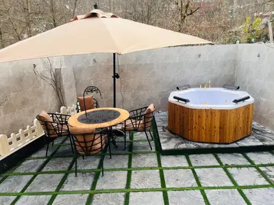 ویلا دوخوابه دوبلکس جکوزی دار گیشم