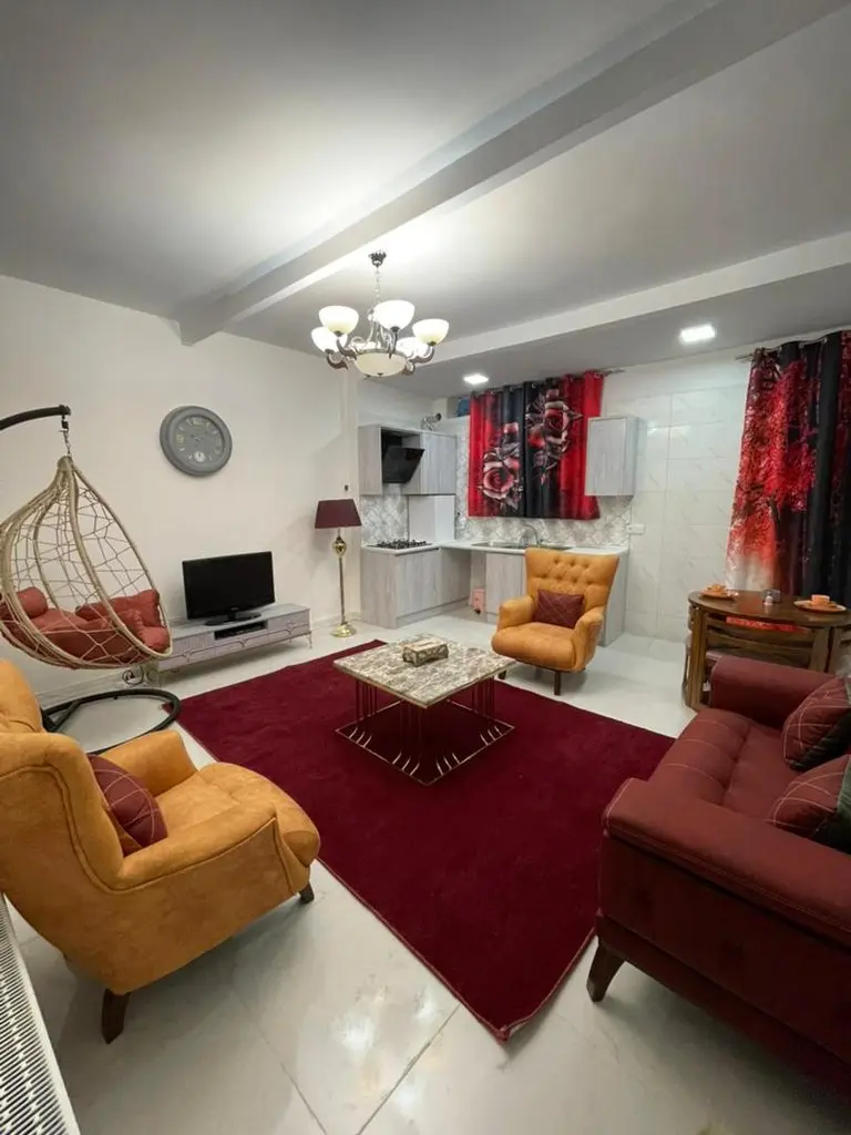 آپارتمان یک خوابه باغ قصر تهران 5