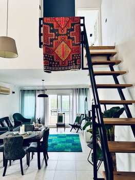 آپارتمان دوخوابه دوبلکس بوهو شهرک صدف