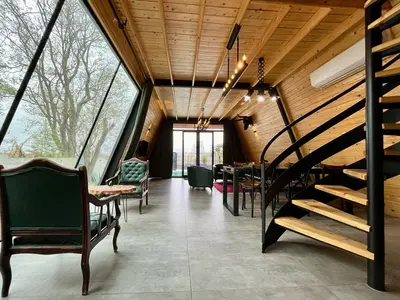 کلبه دوخوابه استخردار آبگرم گرین هوم