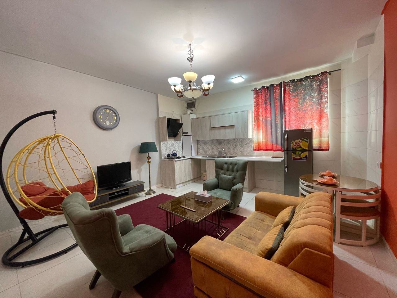 آپارتمان یک خوابه باغ قصر تهران 2