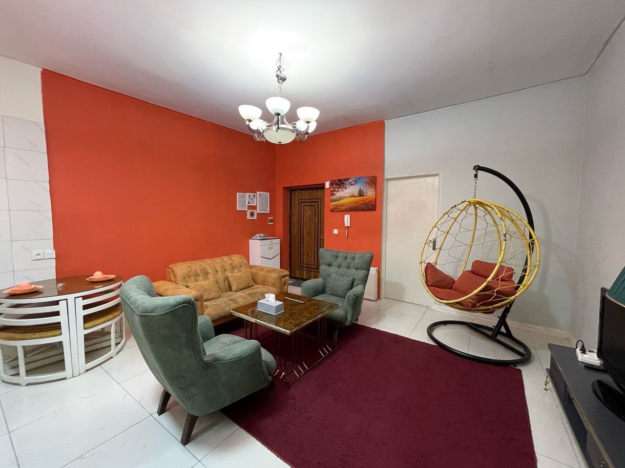 آپارتمان یک خوابه باغ قصر تهران 2