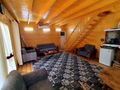 کلبه یک خوابه جکوزی دار پاپلی