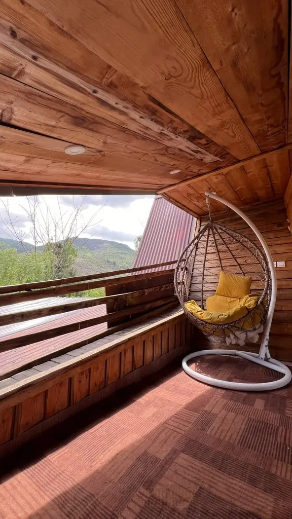 کلبه دوخوابه سوئیسی کژال 2