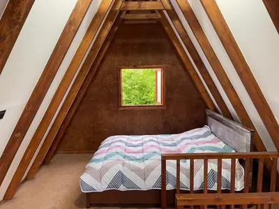 کلبه یک خوابه دوبلکس سوئیسی جنگلی کاووس کبریا