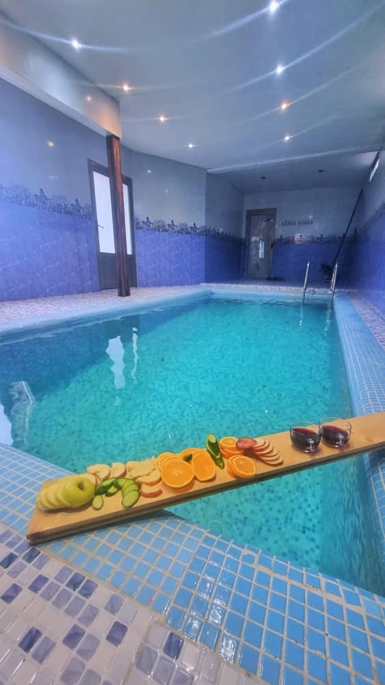 چهارخوابه استخردار آبگرم هفت آبشار لپور