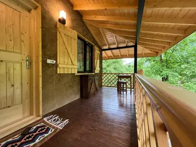 کلبه یک خوابه جنگلی ارده 1