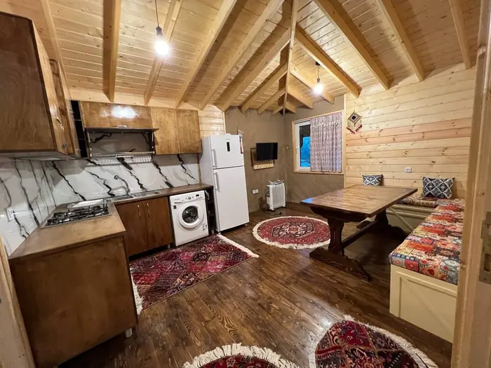 کلبه یک خوابه جنگلی ارده 1