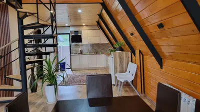 کلبه دوخوابه سوئیسی کیکا