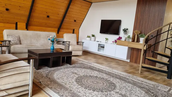 کلبه دوخوابه سوئیسی کیکا