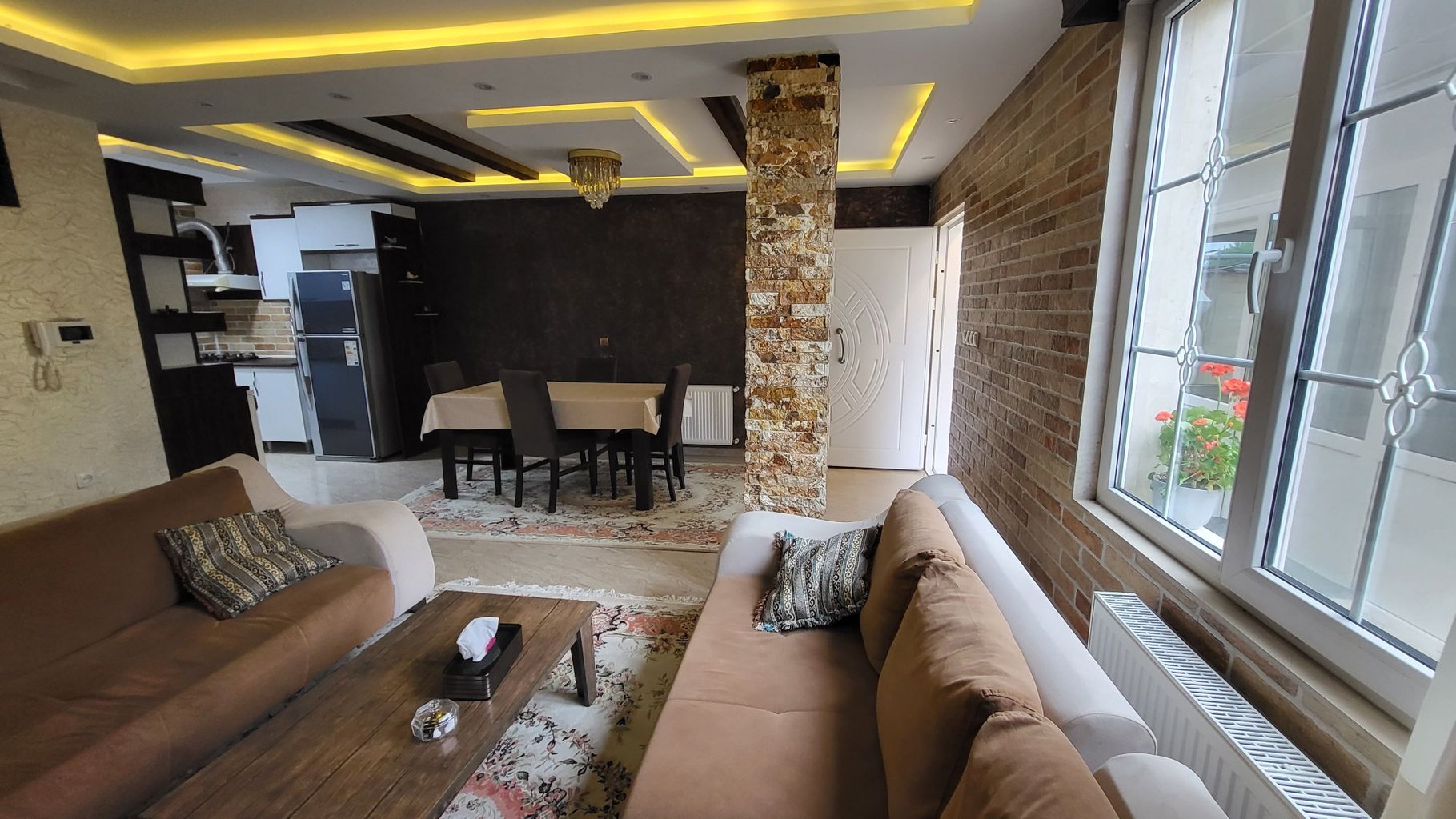 دوخوابه ساحلی استخردار آبگرم سوفی