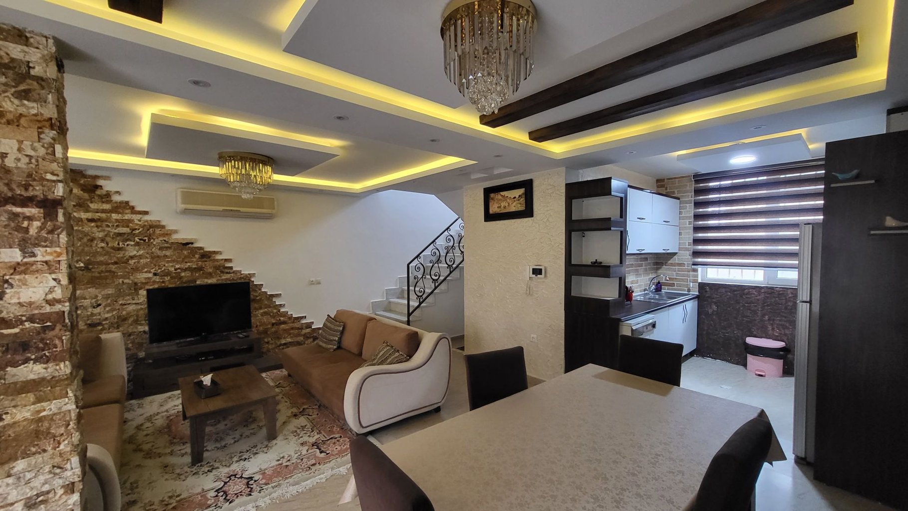 دوخوابه ساحلی استخردار آبگرم سوفی