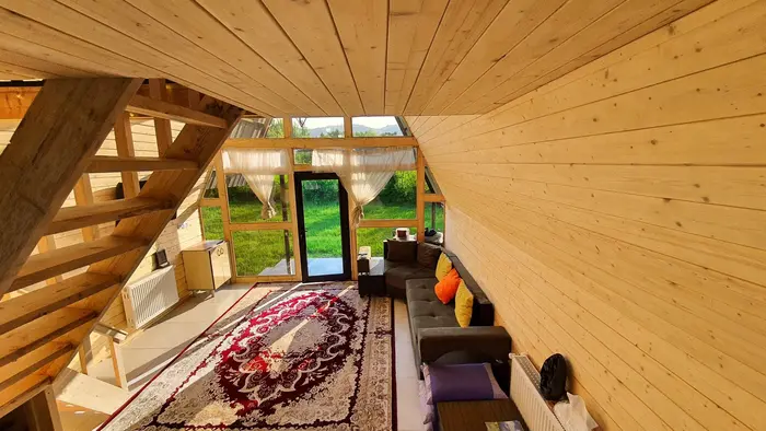 کلبه یک خوابه چوبی دارسو