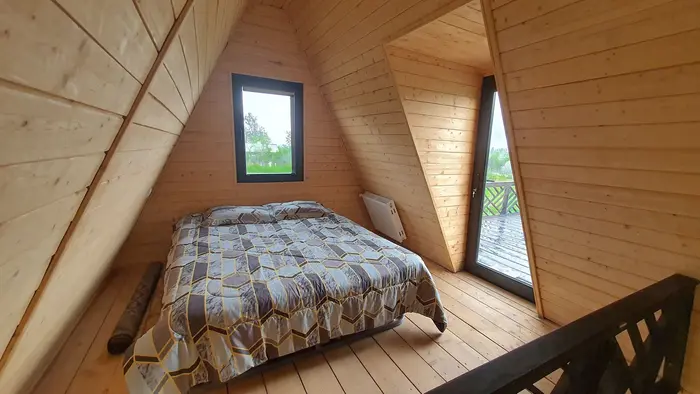 کلبه یک خوابه چوبی دارسو