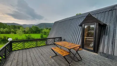 کلبه یک خوابه چوبی دارسو