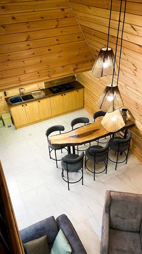 کلبه دوخوابه جکوزی دار چوبی دارسو پلاس