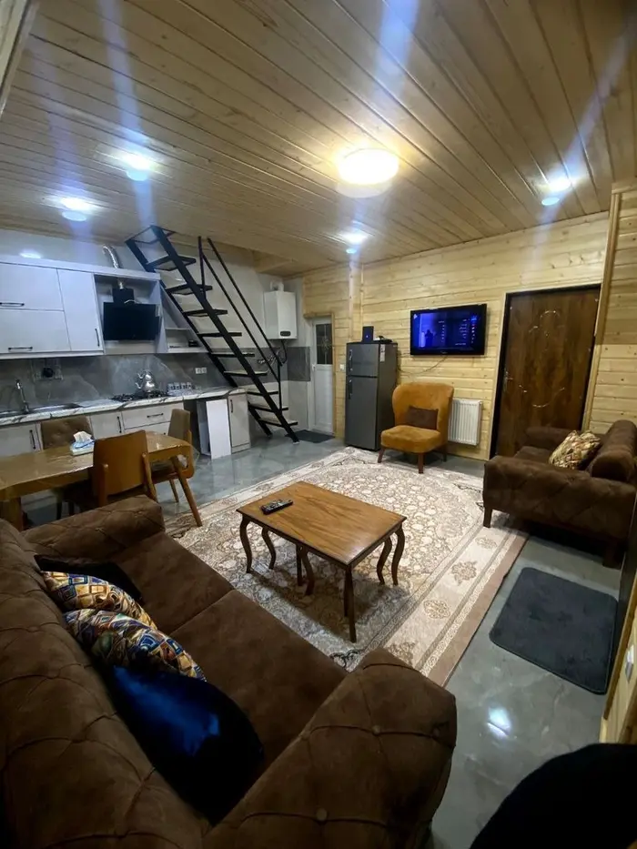 کلبه دوخوابه سوئیسی گندم 1