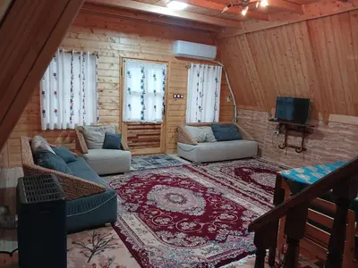 کلبه یک خوابه سوئیسی سیاهمرد ۱