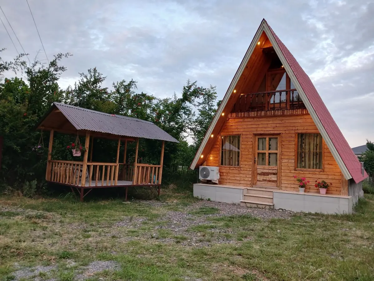 کلبه یک خوابه سوئیسی سیاهمرد ۱