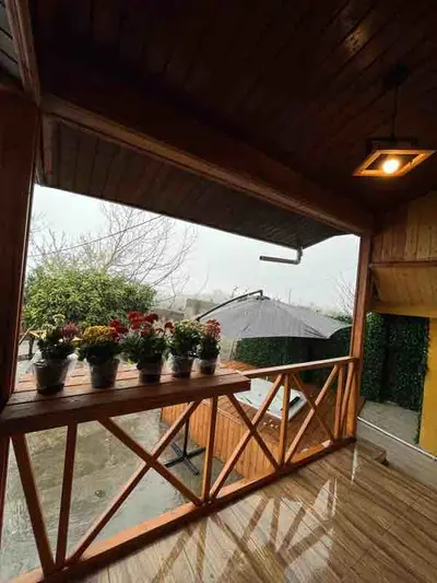 کلبه دوخوابه جکوزی دار سما