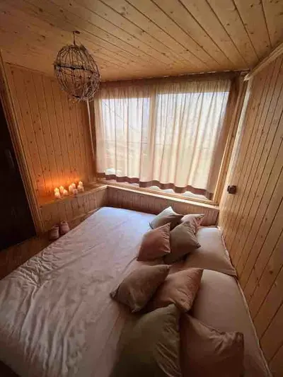 کلبه دوخوابه جکوزی دار سما