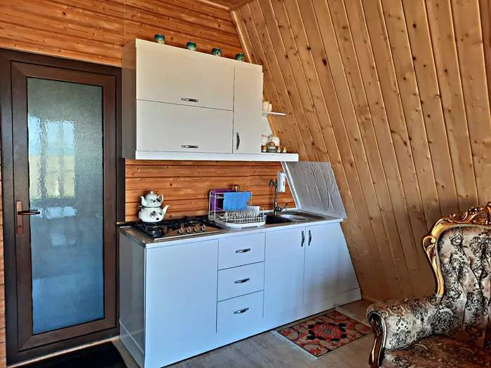 کلبه یک خوابه ساحلی تماشگه خزر