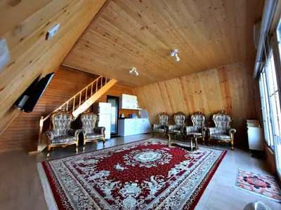 کلبه یک خوابه ساحلی تماشگه خزر