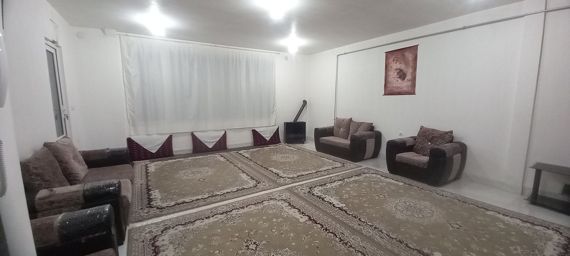 آپارتمان یک خوابه هورامان تخت - هال و پذیرایی
