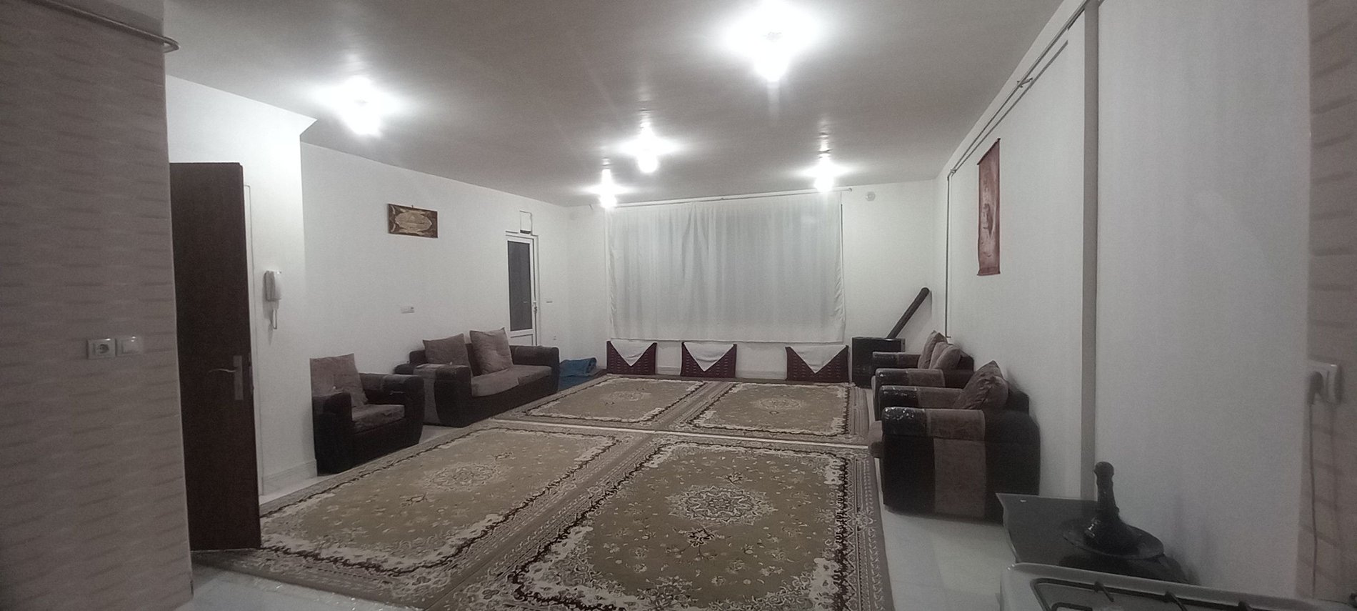 آپارتمان یک خوابه هورامان تخت - هال و پذیرایی