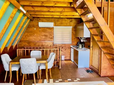 کلبه یک خوابه سوئیسی جکوزی دار شووا واحد 3