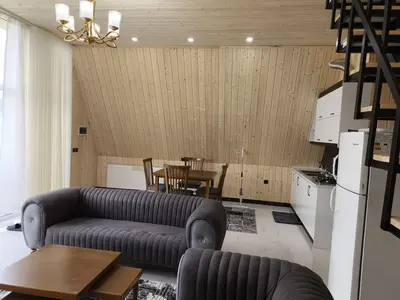 کلبه دوخوابه استخر‌دار گیسوم