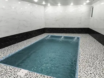 کلبه دوخوابه استخر‌دار گیسوم