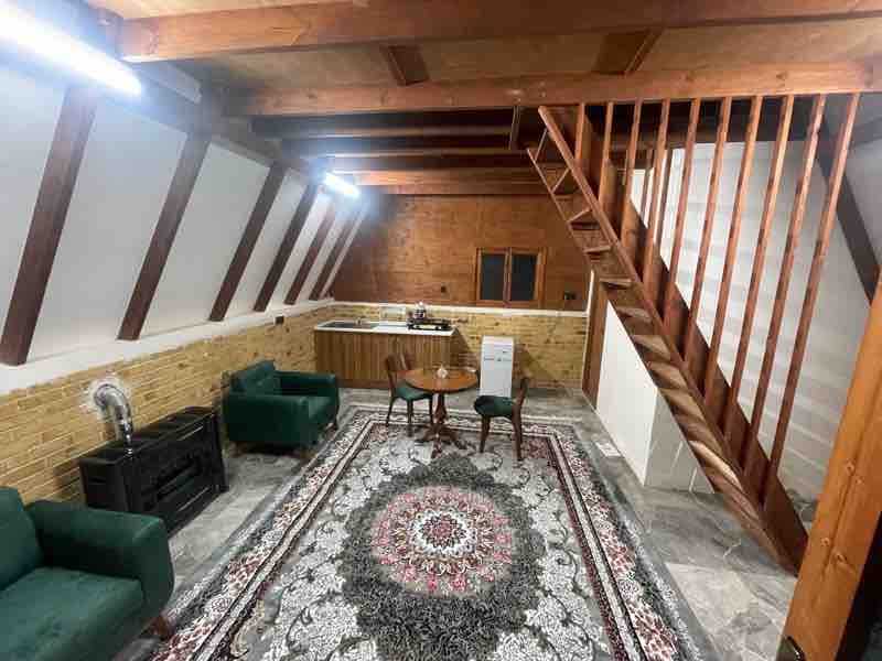 یک خوابه دوبلکس سوئیسی جنگلی کاووس کبریا