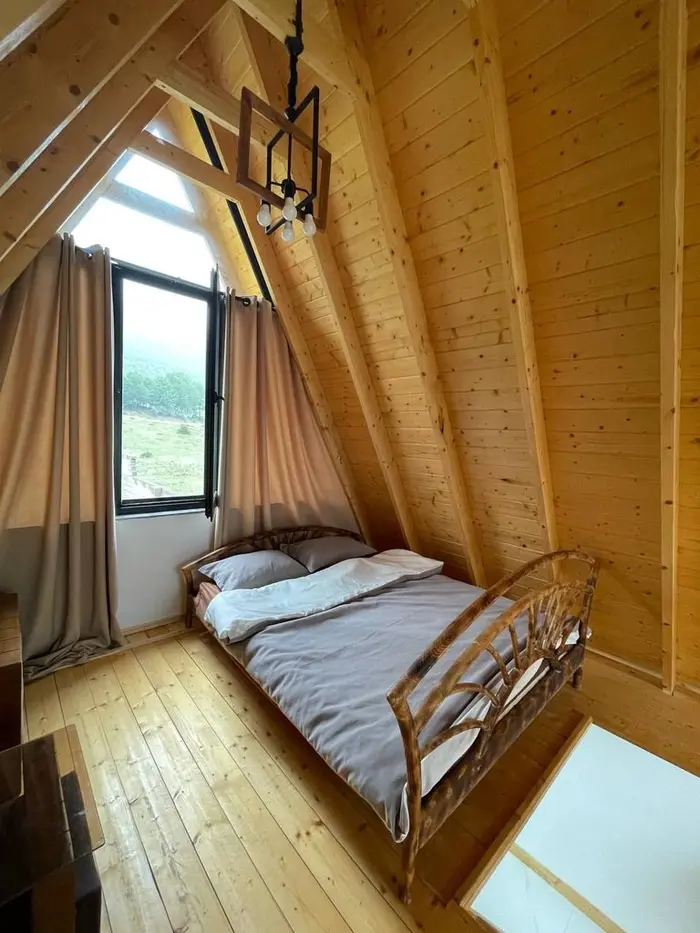 کلبه یک خوابه جنگلی عشق