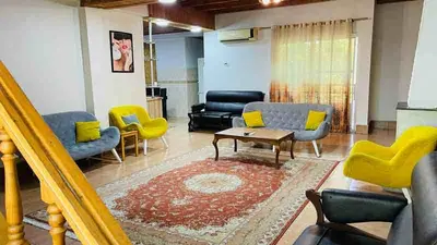 ویلا سه خوابه ساحلی استخردار آبگرم سبز