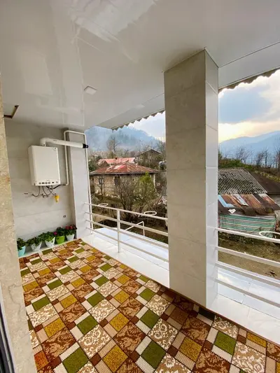 ویلا دوخوابه جنگلی دوبلکس سپید